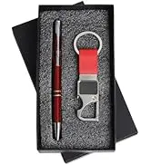 Personalized pen and keychain gift set in premium box - Gifto Gifting Hub