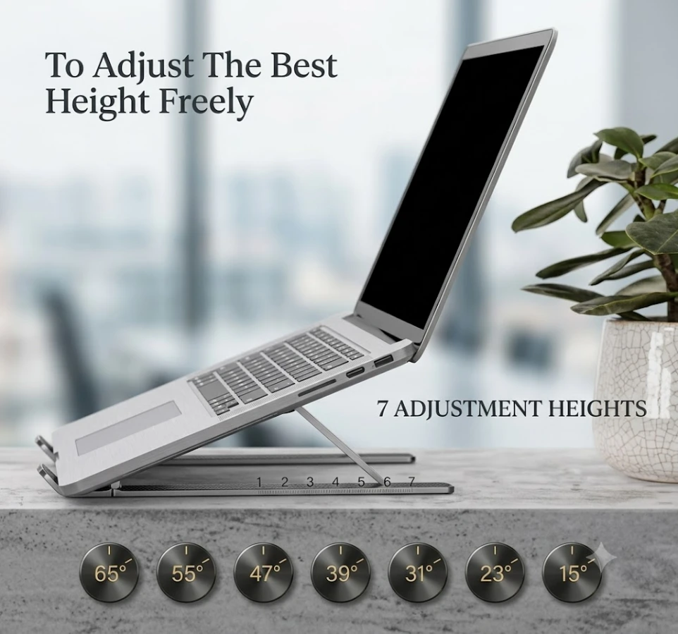 Executive  Laptop Stand – Ergonomic & Portable