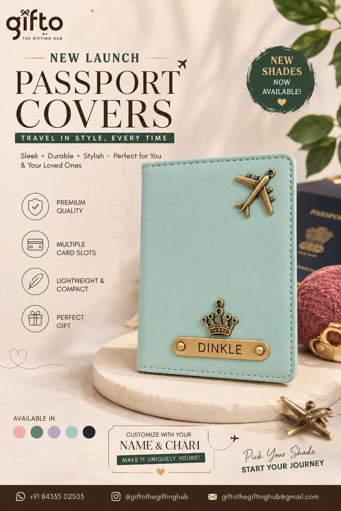 Passport Cover Customised