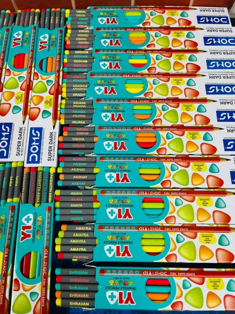 Personalised Name Pencils – DOMS Y1+ | Pack of 10